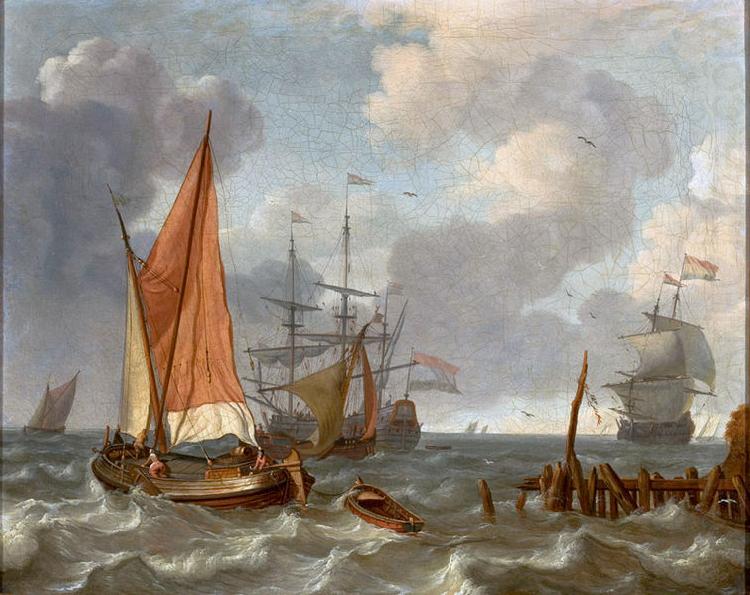 Seascape, Ludolf Bakhuizen